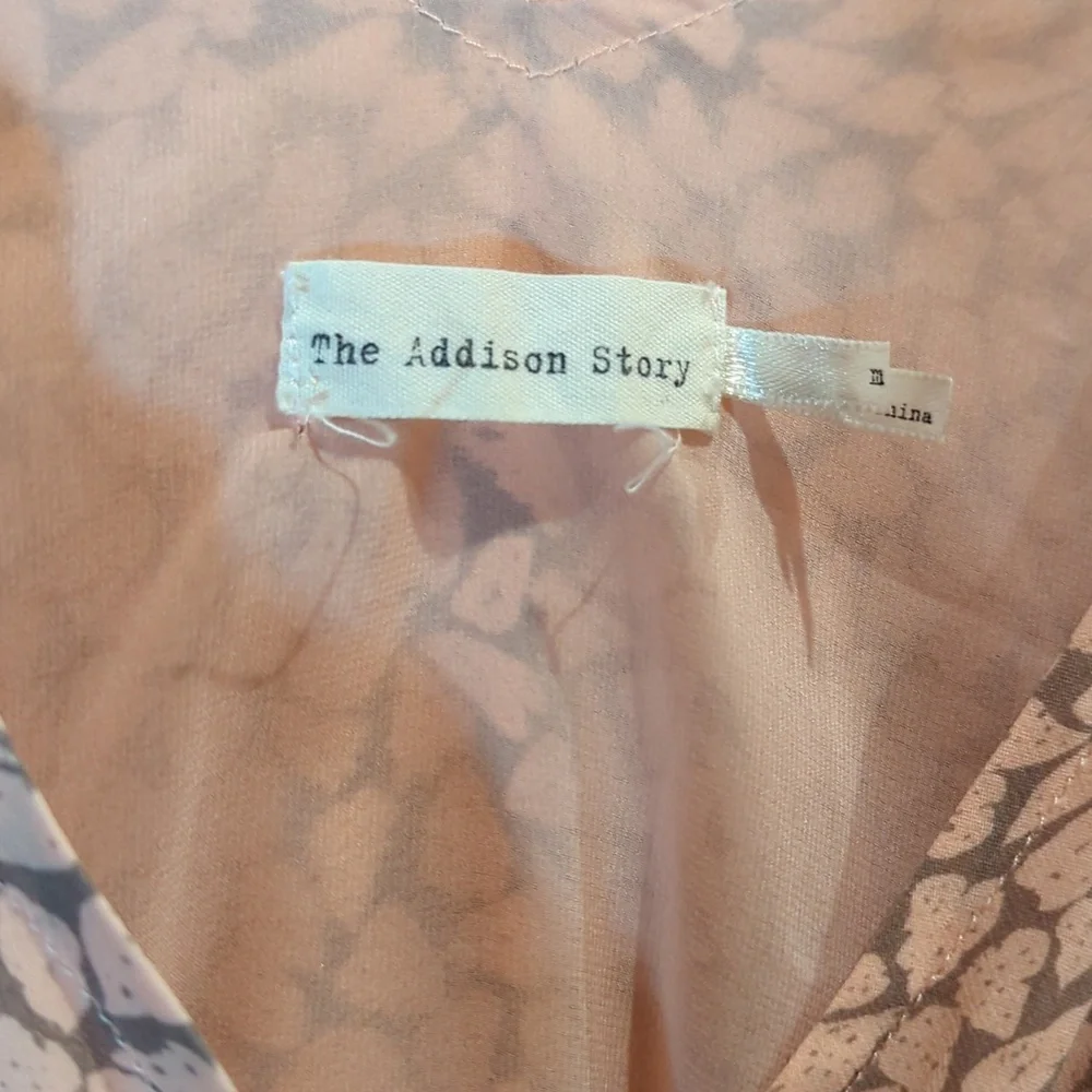 100% Silk Anthropologie Maxi Dress - Picture 2 of 8